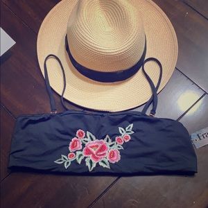 Frankies Bikinis Black top